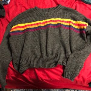 Crop top sweater